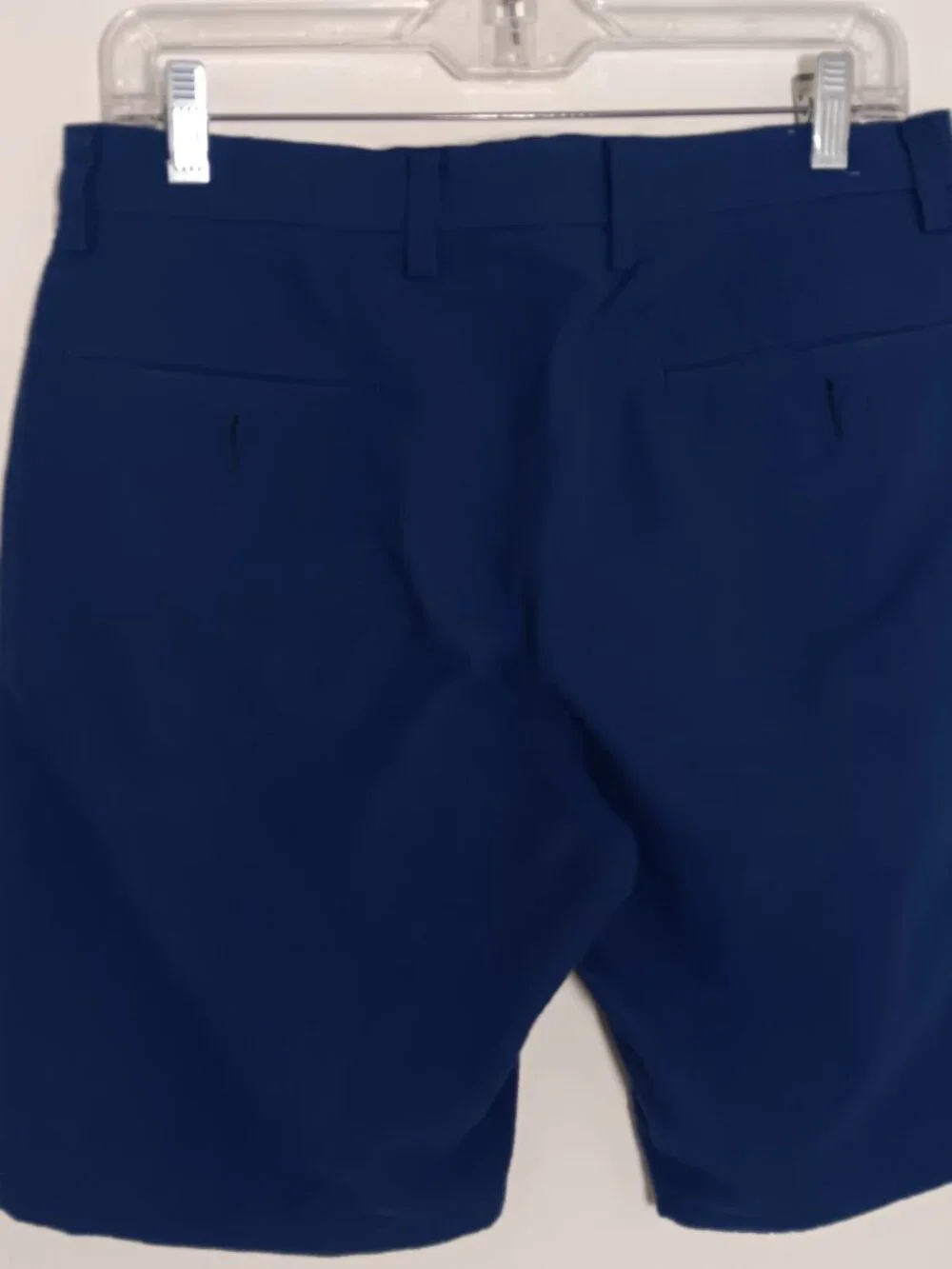 Jcrew club mens performance shorts blue flat front 30W 9